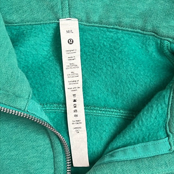 Lululemon Oversized Half Zip Scuba - Picture 3 of 5